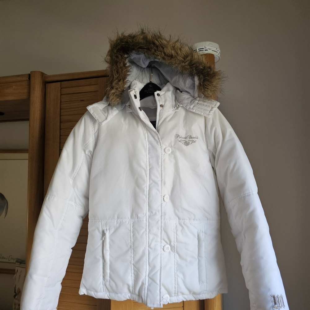 Makaveli Branded Women's  Puffer Hooded Jacket (M)